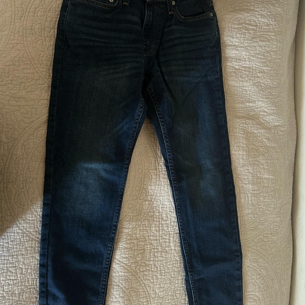 Dark Blue Denim Jeans Hollister